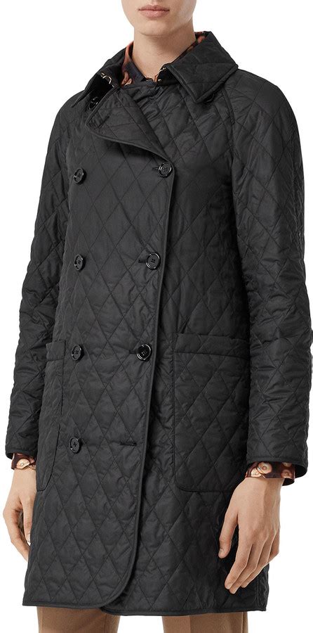 burberry tything quilted trench coat|Burberry brit trench coat women's.